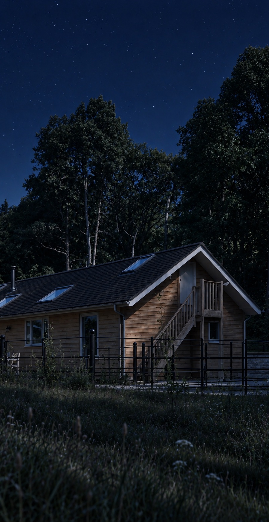 The Old Workshop after dark